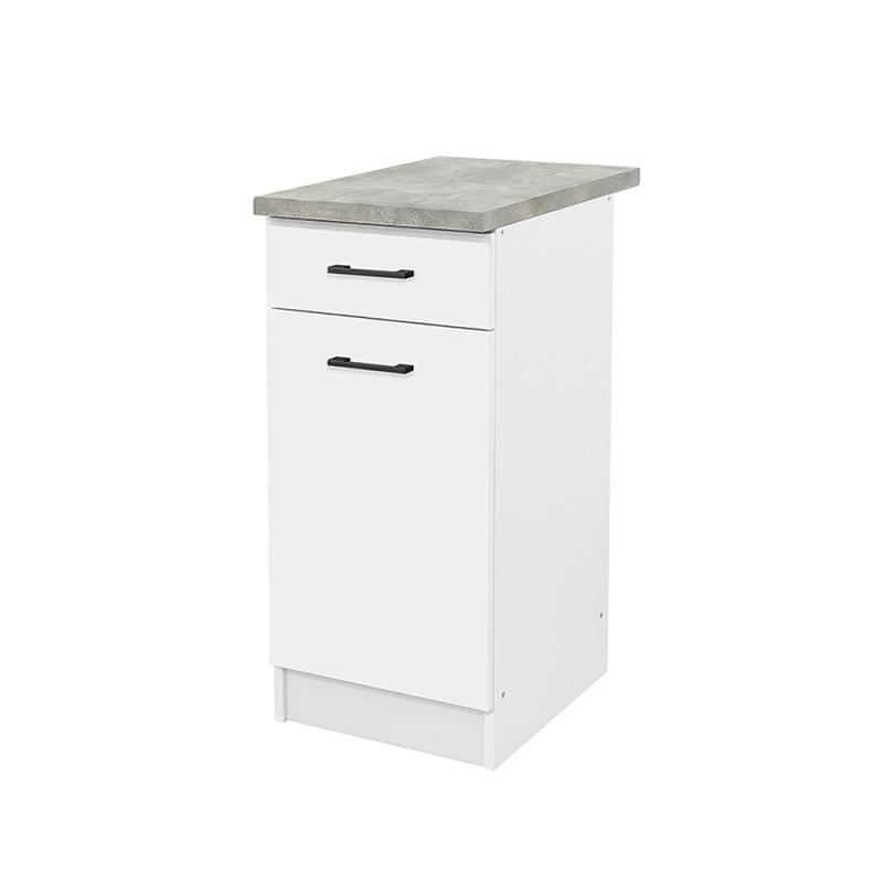 Praktik 40 alsó szekrény 1 ajtós 1 fiókos