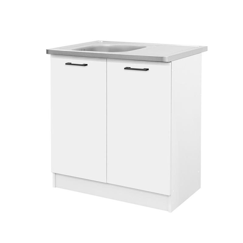 Praktik 80 alsó szekrény 2 ajtós mosogatós