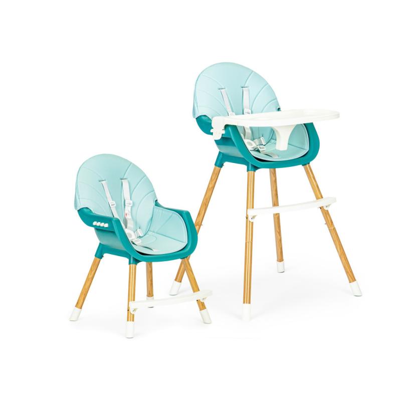 Etetőszék 2 az 1-ben kék