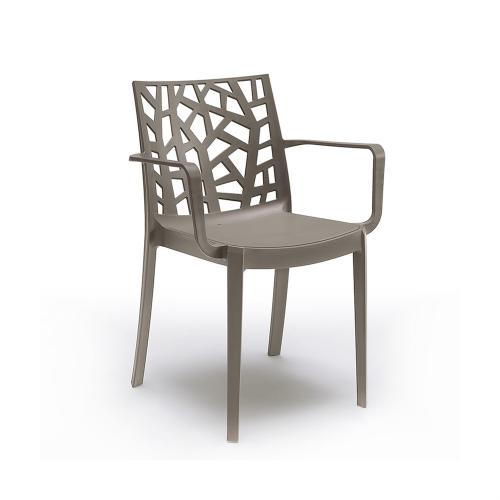 Trinity műanyag karfás kerti szék