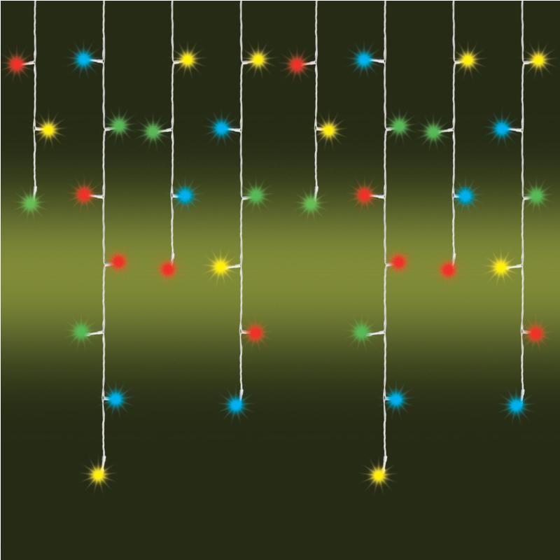 Home KAF 200L 10M/M LED-es fényfüggöny, 8 programos, 10m, IP44, 230V