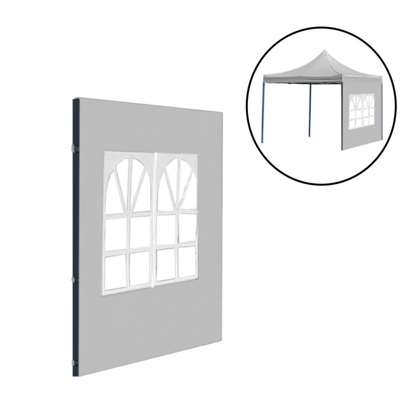 Kerti pavilon ablakos oldalfal ponyva 3x3 m