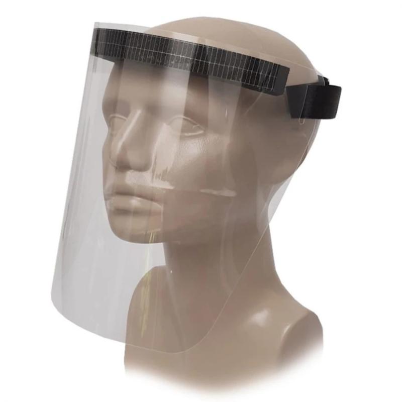 Polikarbonát arcvédőpajzs