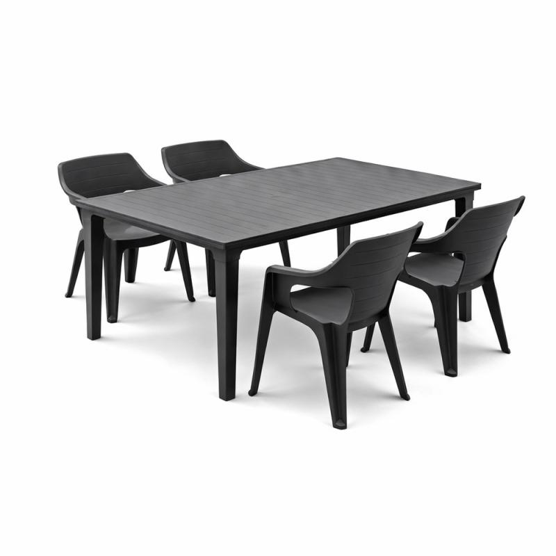 Elina 4+1 kerti bútor garnitúra szett