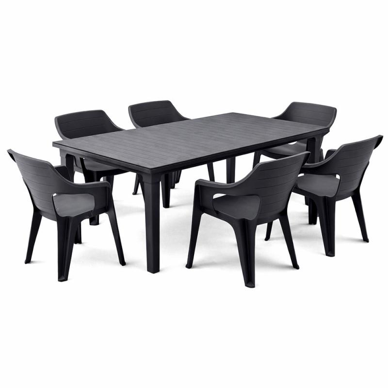 Elina 6+1 kerti bútor garnitúra szett