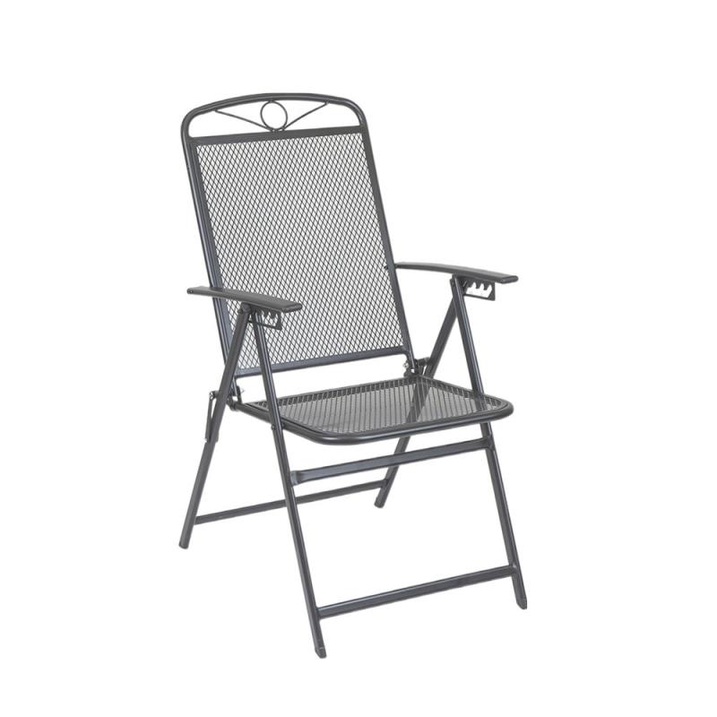Alba fém mesh összecsukható kerti szék