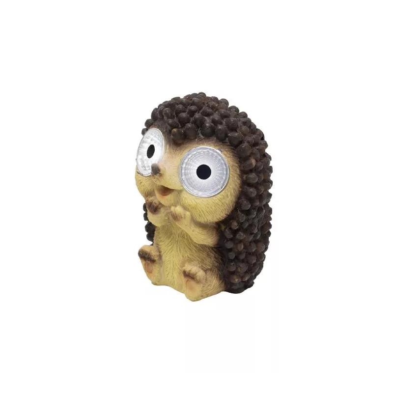 Home MX670 napelemes kerti kisállatok lámpa, 2 db melegfehér LED, akkumulátor, műgyanta és műanyag, 12db/display