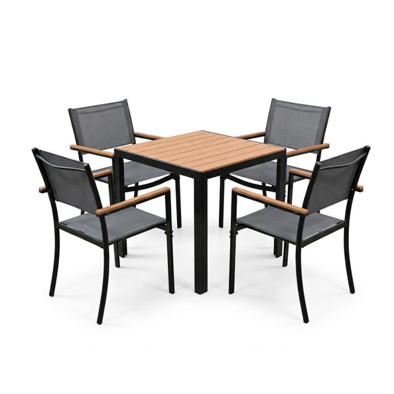 Lido 80 4+1 kerti bútor garnitúra szett