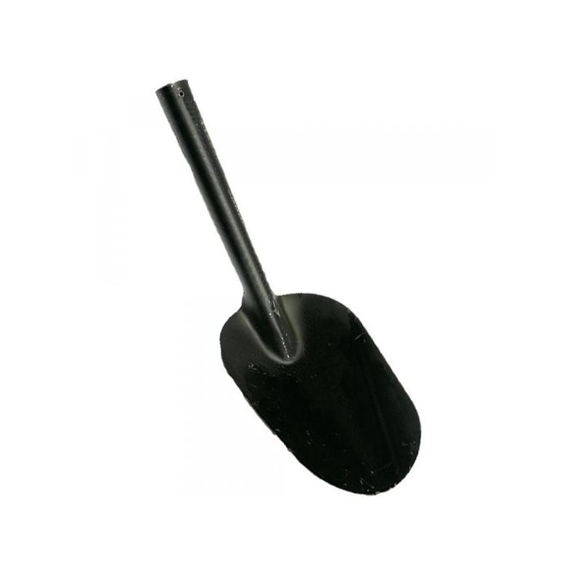 Szenes-kislapát fém nyéllel