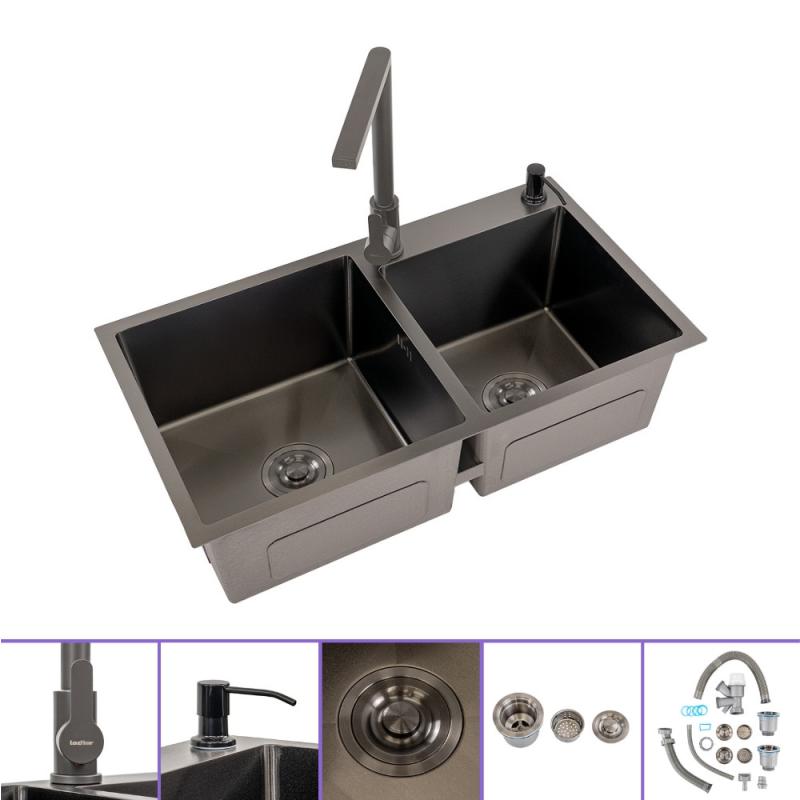 Meria IV rozsdamentes mosogató