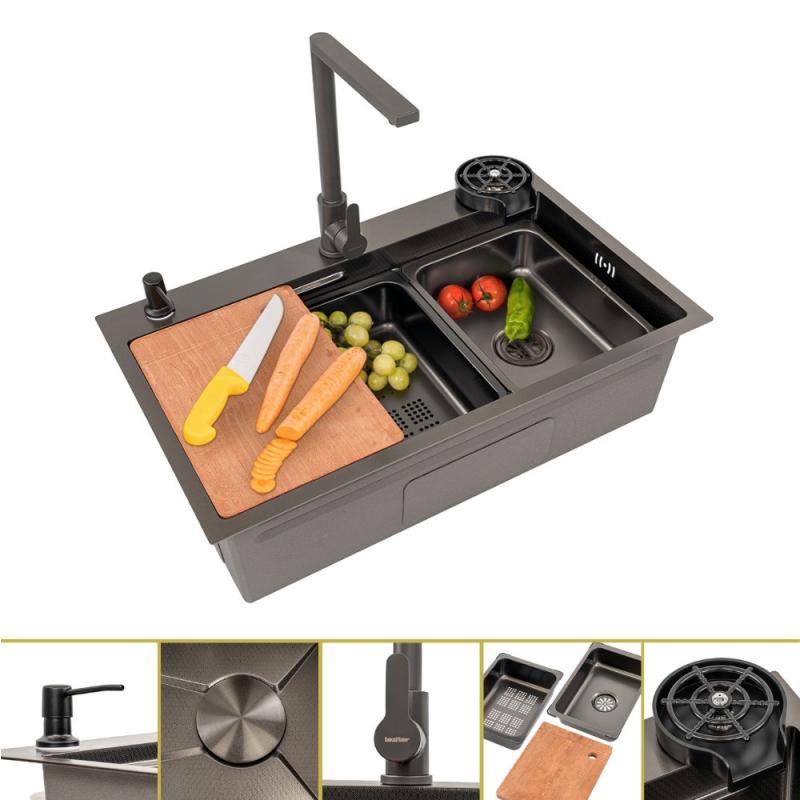 Holly III rozsdamentes mosogató