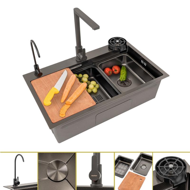 Holly IV rozsdamentes mosogató