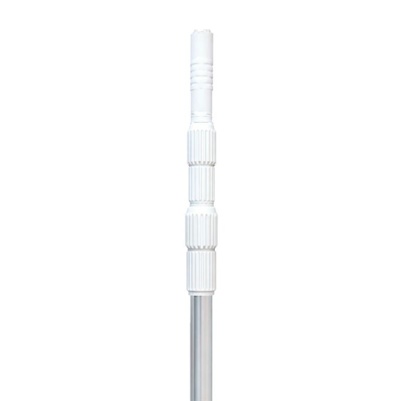 Teleszkópos rúd medence tisztító hálóhoz LMTH-01 2x180 cm, 0,8 mm, ezüst