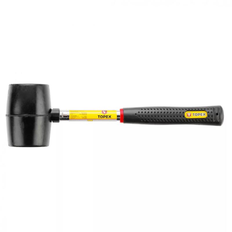 Gumikalapács 60mm 450g fém nyéllel, Topex