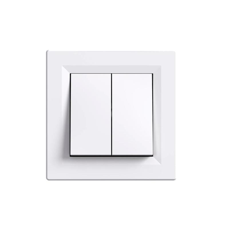 Nova csillárkapcsoló 105 fehér kerettel