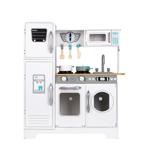 Fa gyerekkonyha háztartási berendezéssel