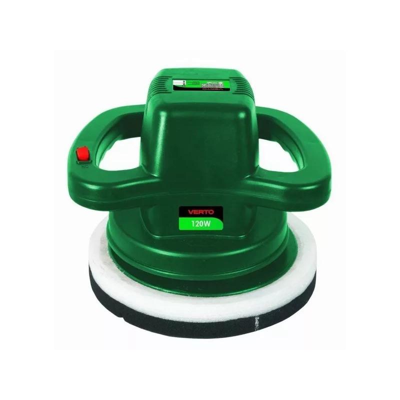 POLÍROZÓGÉP 120W, 240MM, 3200 RPM, VÖDÖRREL, 7DB KIEGÉSZÍTŐVEL, VERTO