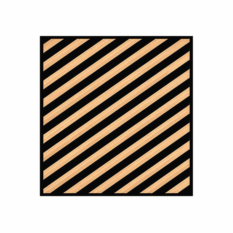 Akusztikus falpanel Deco III hatású 60x60x1,8