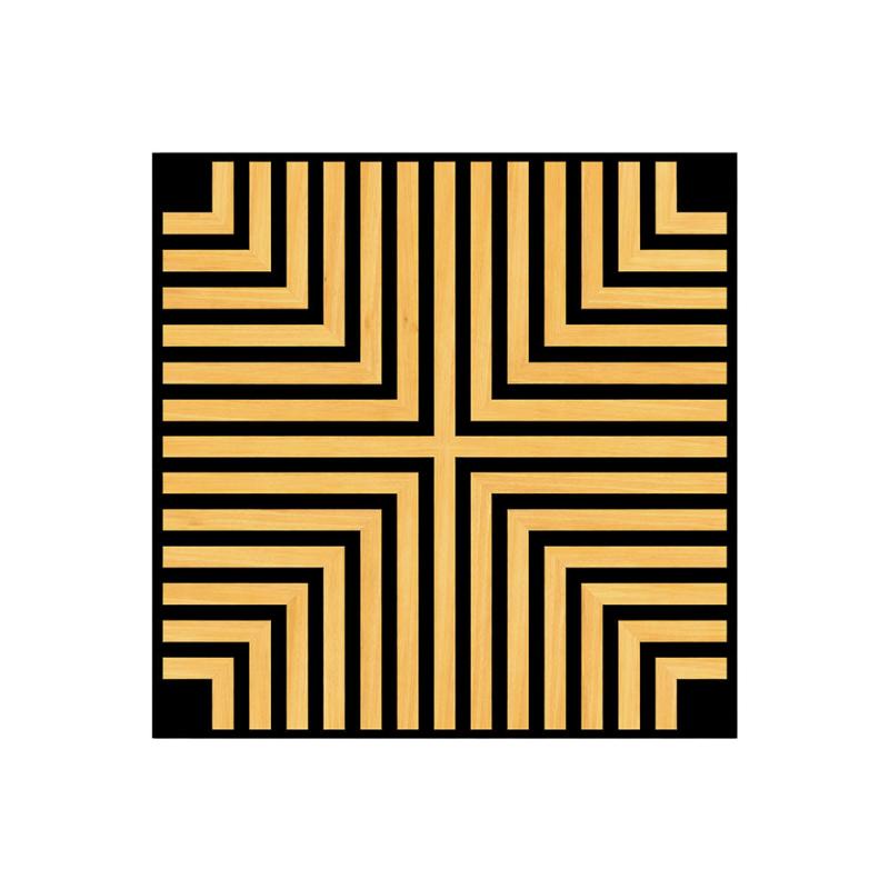 Akusztikus falpanel Deco V hatású 60x60x1,8