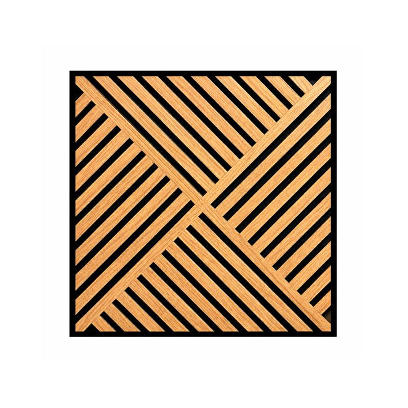 Akusztikus falpanel Deco VIII hatású 60x60x1,8