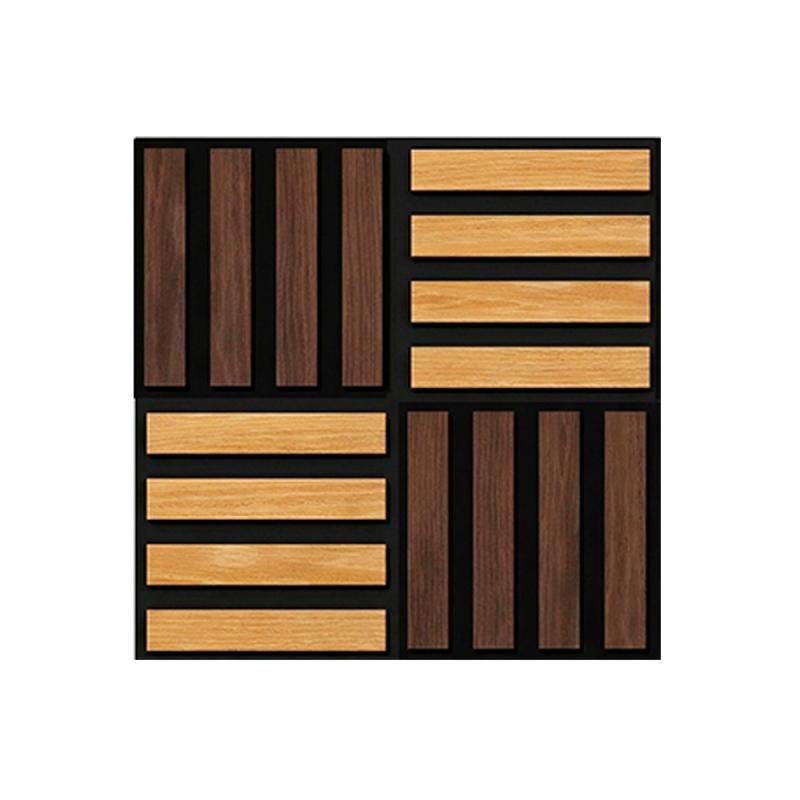 Akusztikus falpanel Deco X hatású 60x60x1,8