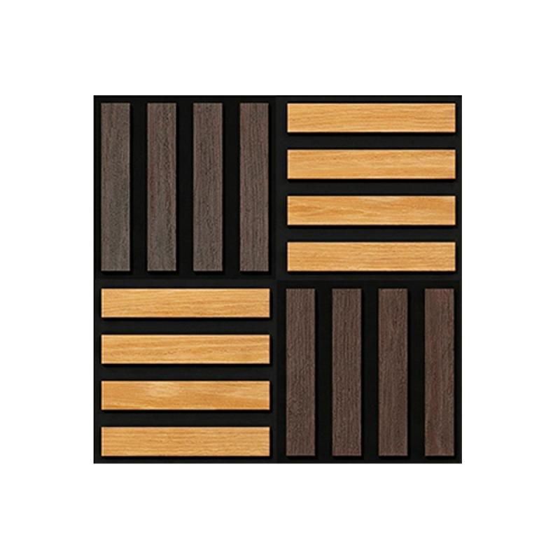 Akusztikus falpanel Deco X hatású 60x60x1,8