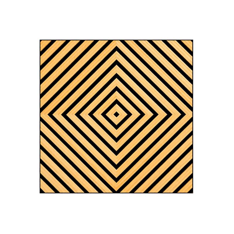Akusztikus falpanel Deco XI hatású 60x60x1,8