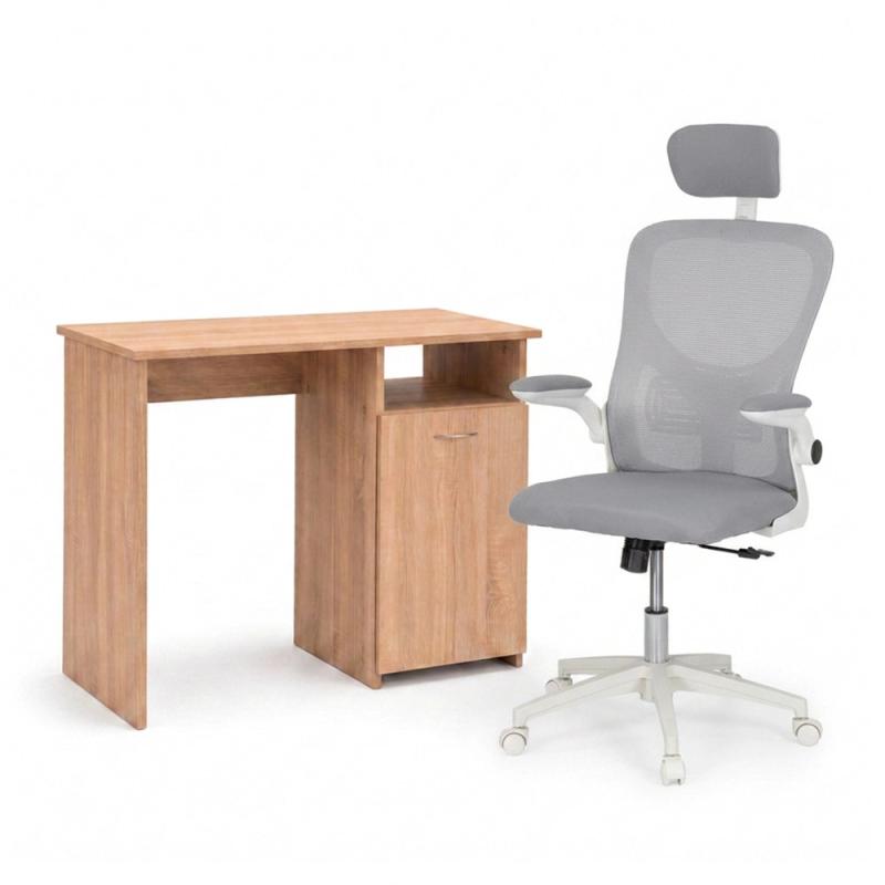 Family One íróasztal szett Flexo ergonomikus forgószékkel