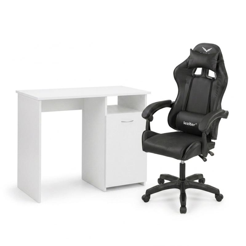 Family One íróasztal szett Raven gamer forgószékkel