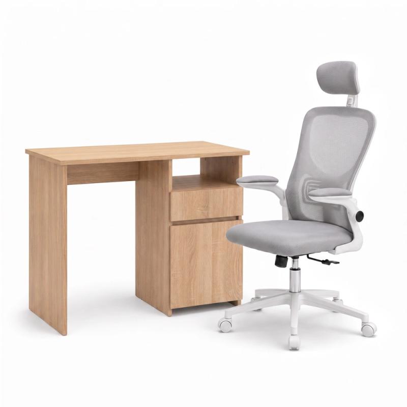 Family Pro íróasztal szett Flexo ergonomikus forgószékkel