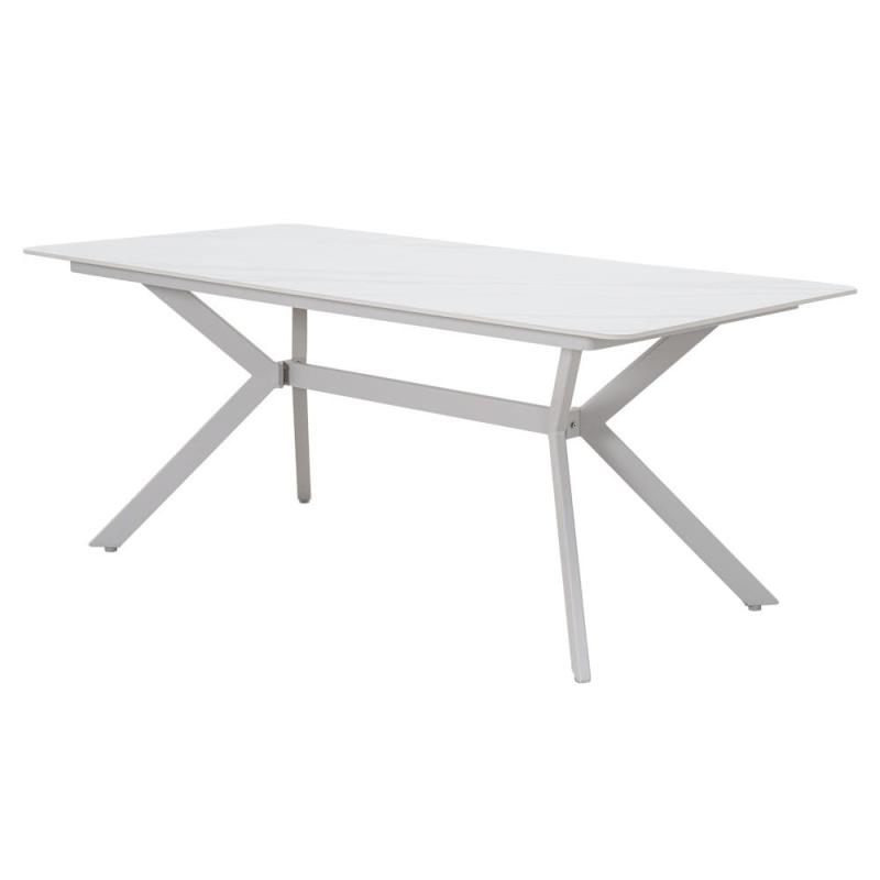 Ballena kerti asztal üveglappal