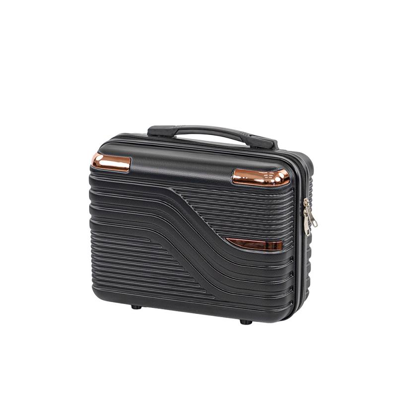 TraveLux Urban kisméretű kézi bőrönd keményfedeles 28x36x16 cm