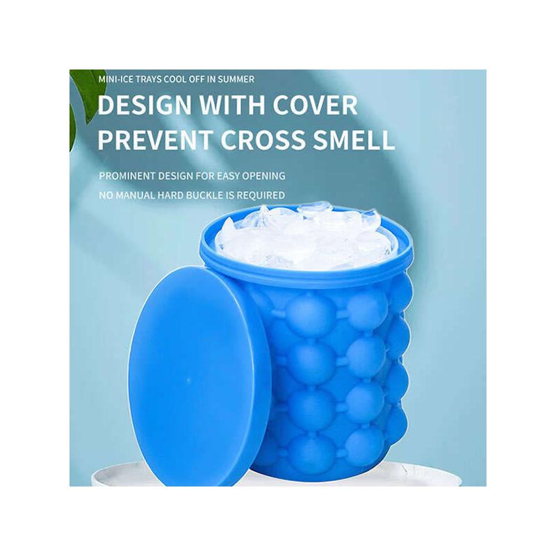 Iceish 2 az 1-ben jégkockakészítő és italhűtő