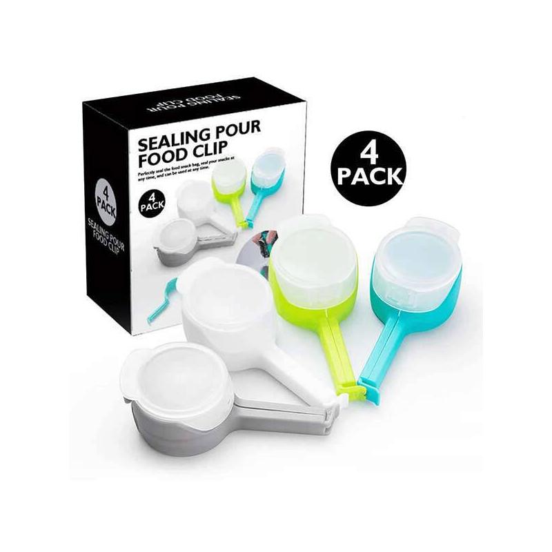 Snaptack 4 db zacskózáró csipesz