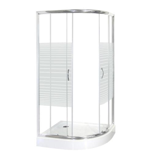 Madera univerzális íves zuhanykabin tálca nélkül