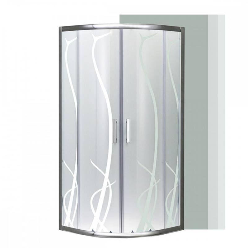 Spirit Bamboo íves zuhanykabin zuhanytálcával