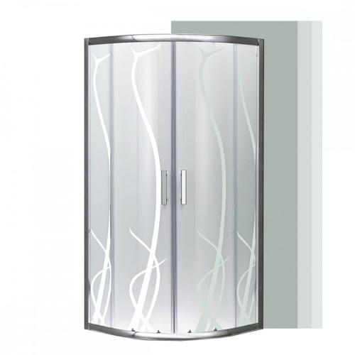 Spirit Bamboo íves zuhanykabin zuhanytálcával