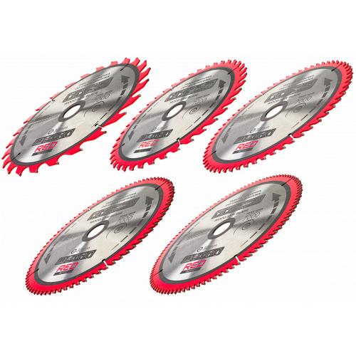 5 darabos körfűrész lap szett 255/30mm RTZTWD0082