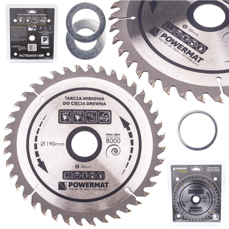 Fűrészkorong 190x30 40z TDD-190x30x40Z