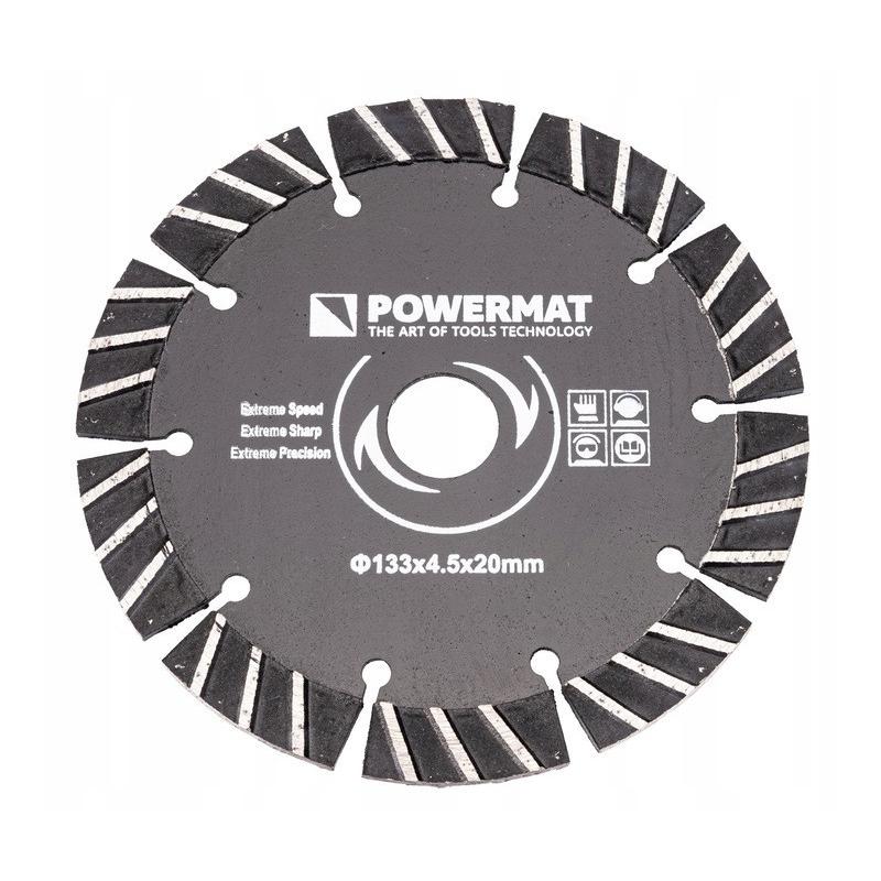 Gyémánt vágótárcsa 133 x 20 PM-TDB-133x4.5x20