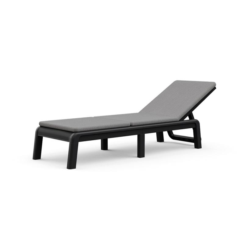 Formentera műanyag napozóágy párnával