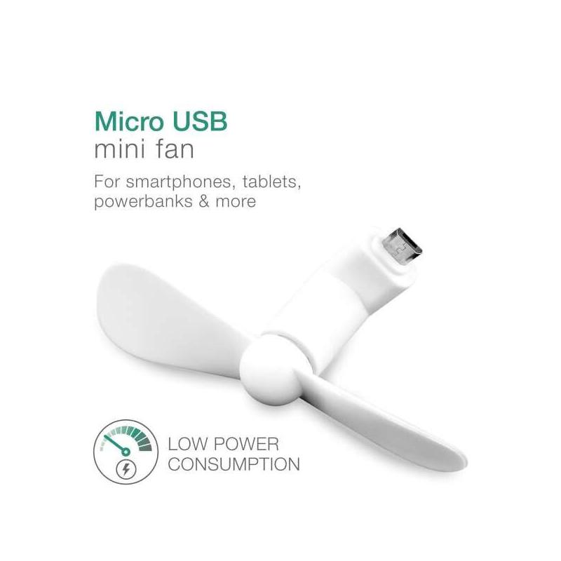 Digifan Mini hordozható USB-ventilátor mobilhoz