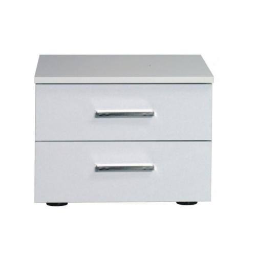 Éjjeliszekrény LT1243 fehér magasfényű fehér