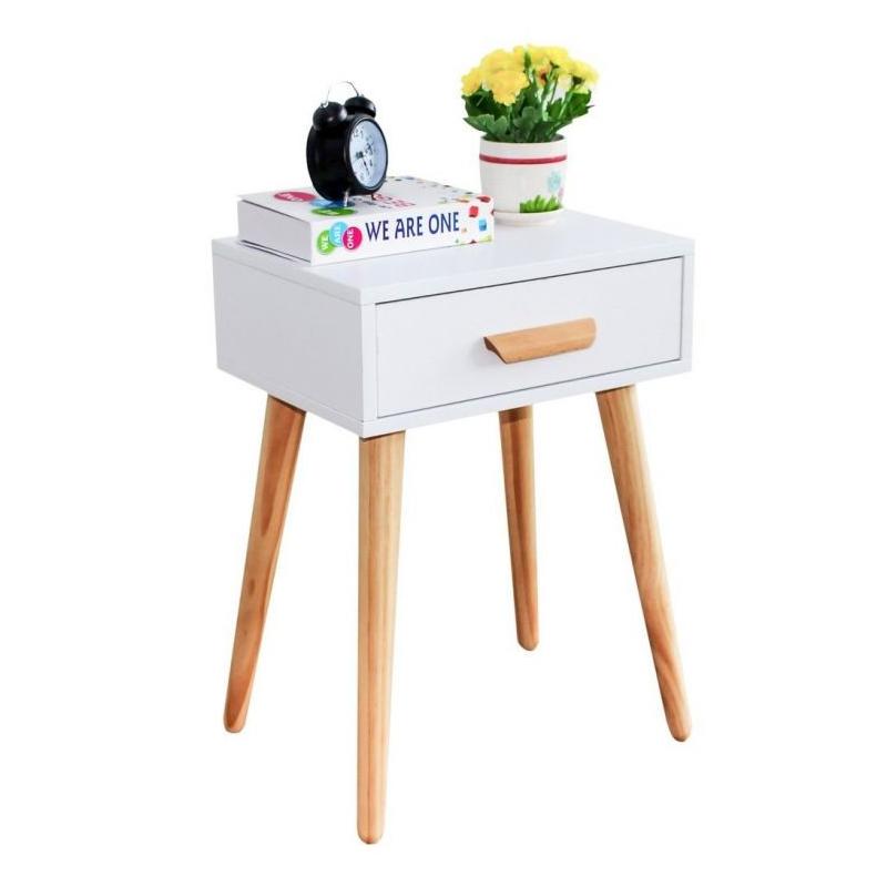 Modern éjjeliszekrény fehér