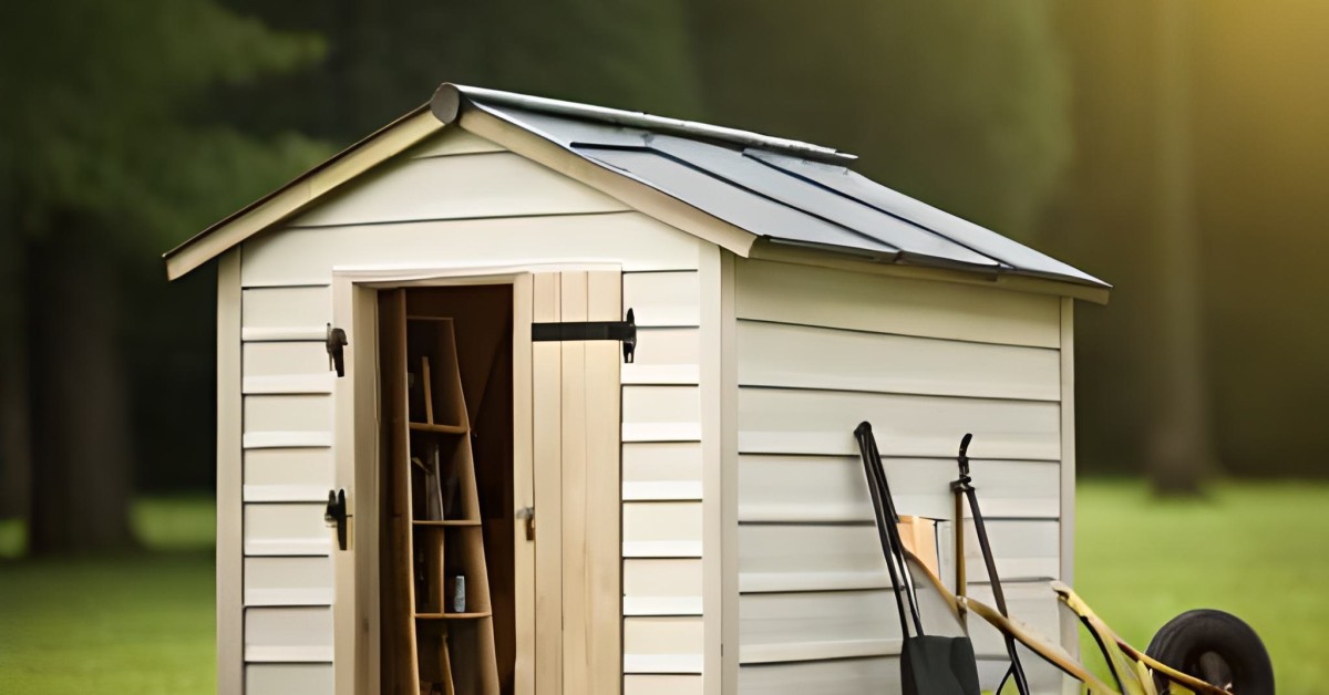 kerti szerszámos ház